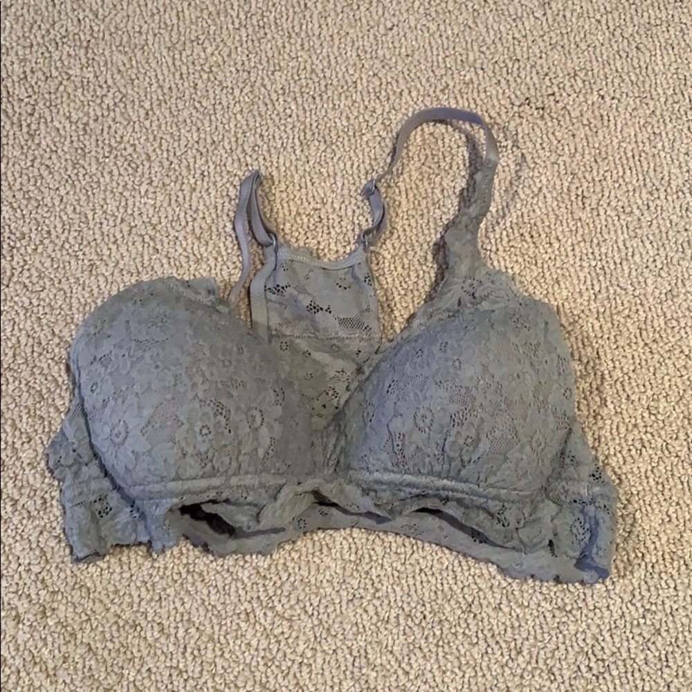 Aerie laced padded bralette